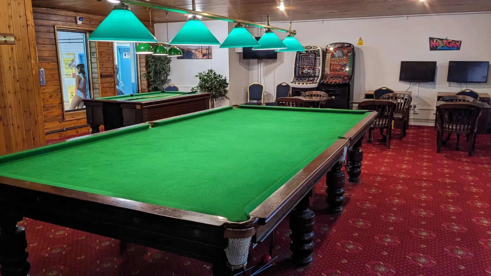 Trevithick Club with dance floor, snooker and pool games